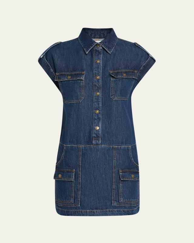 The Arizona Denim Mini Dress